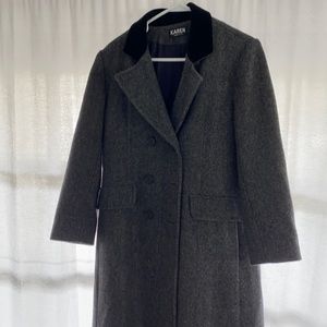 100% wool trench coat!
